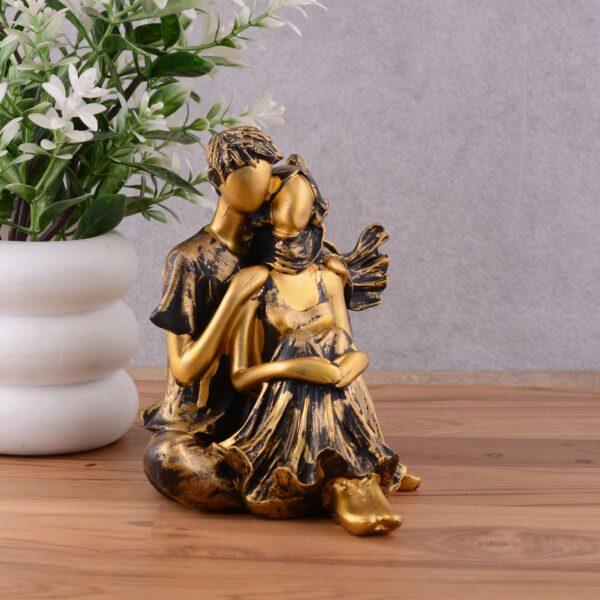 GREAT Valentine's Day Gift For Girl & Boys symbolizes true love, Romantic Gift Showpieces black Golden - Image 2